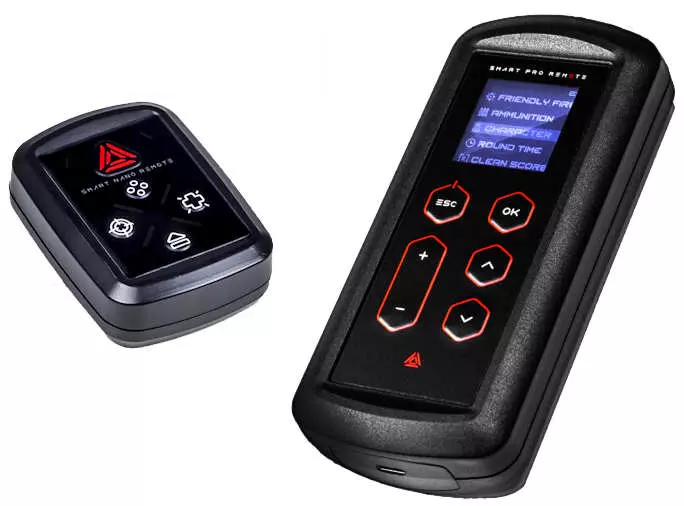 Smart remote pro and nano for laser tag games